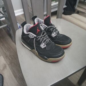 Jordan Black and Red Men's Shoes